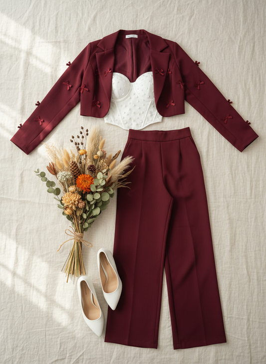 Conjunto bleizer más pantalón cod.1105