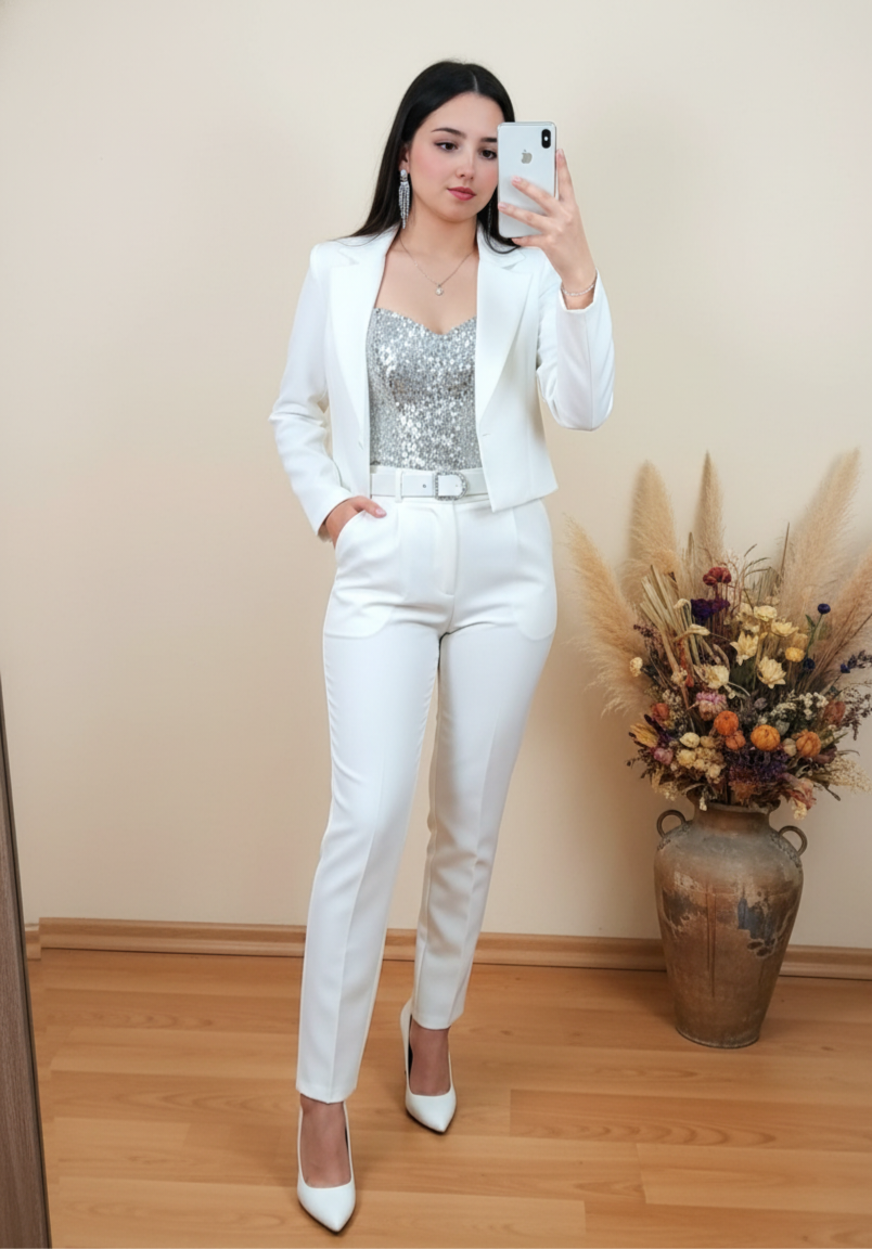 Corset de lentejuelas cod.1075