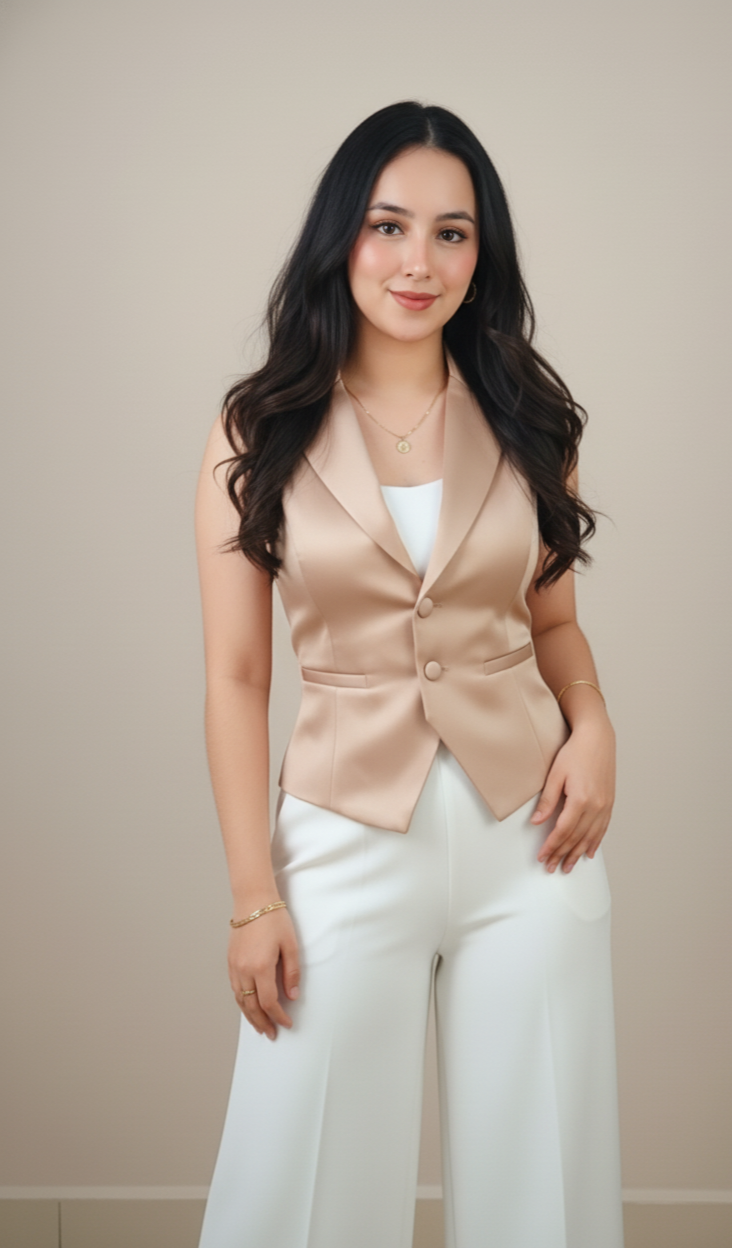 Chaleco formal elegante