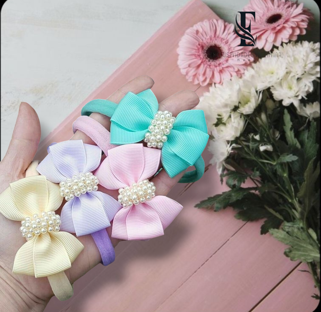 Set de 4 cintillos o banditas