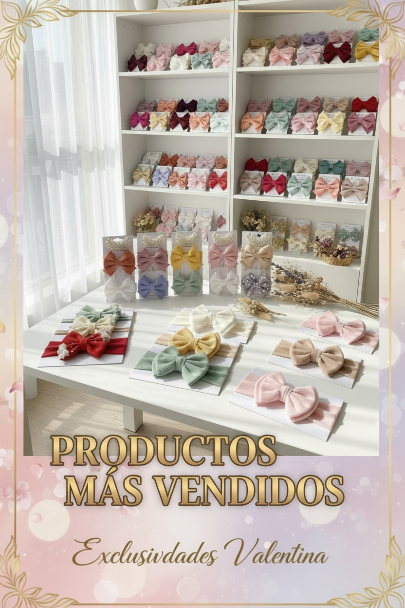 Productos más vendidos