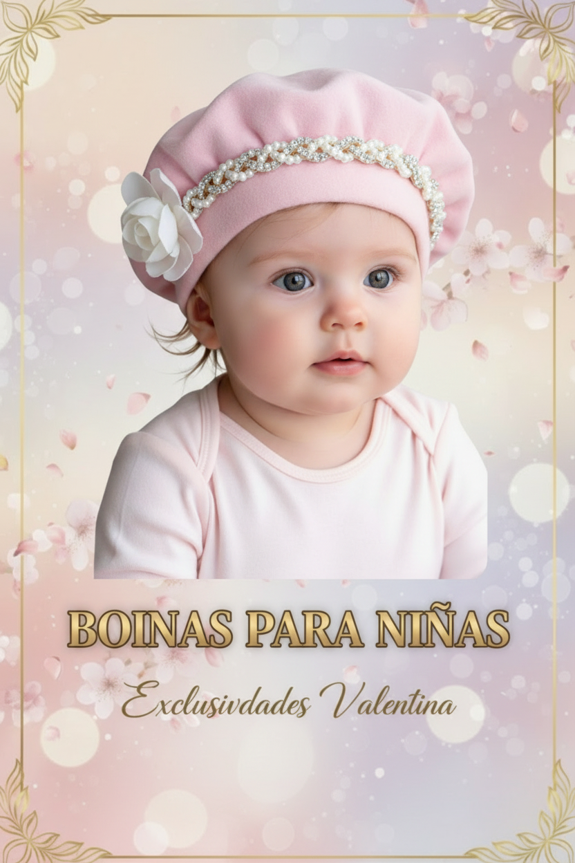 Boinas para niñas