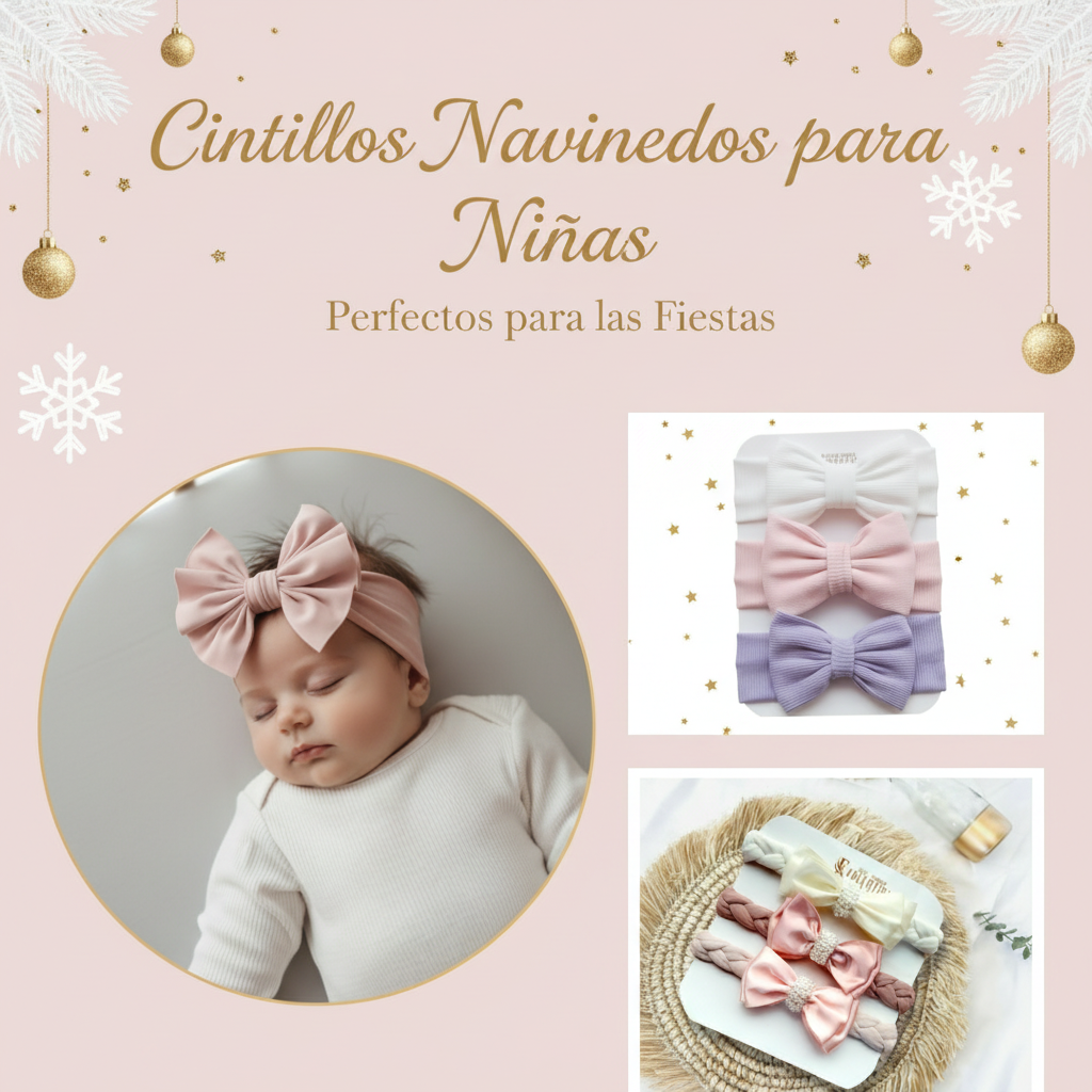 Banner Navideño Cintillos - Colores de Marca