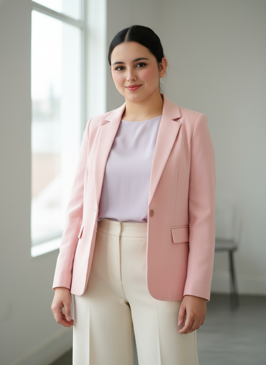 Conjunto formal pastel en modelo