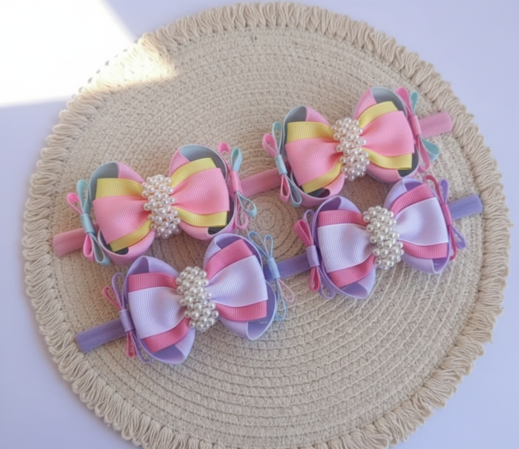 Cintillo valentina, decorado.