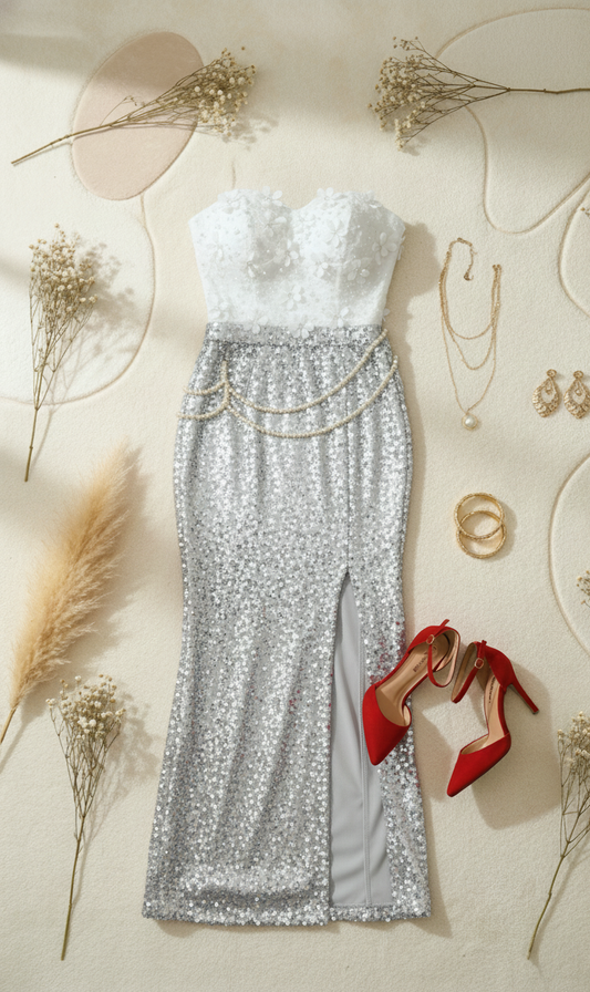 Hermoso vestido valentina cod.1038