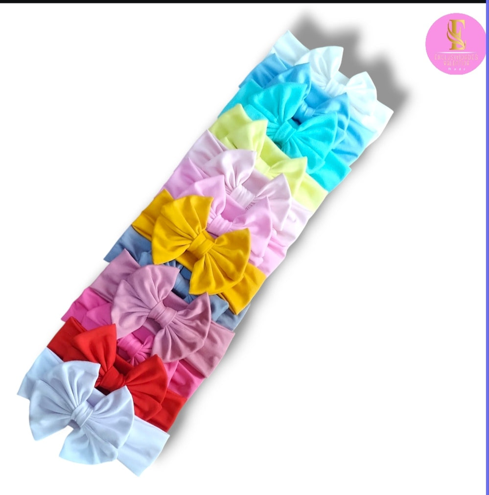 12 cintillos de doble lacito