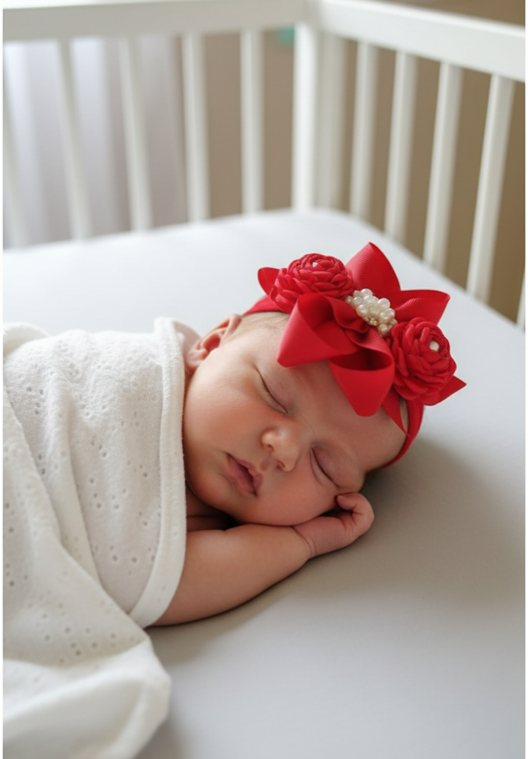 Cintillo de Lazo y flores