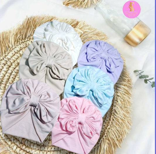 Set de 6 gorritas turbantes