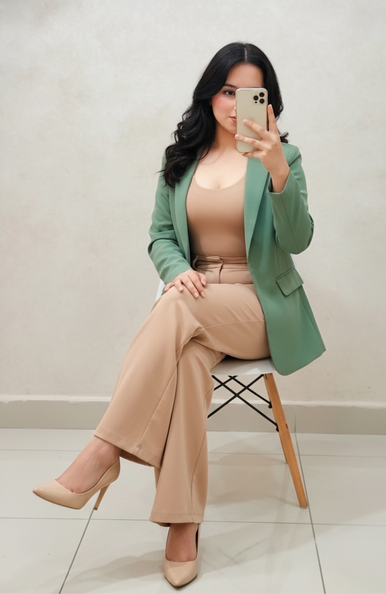 Blazer Formal con Forro - Elegante y Profesional para Mujer | Cod.1015