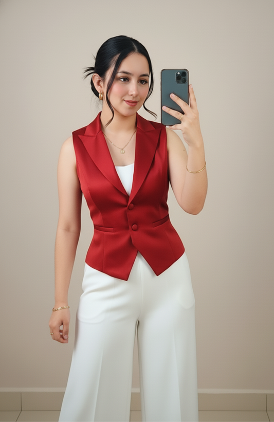 Chaleco formal elegante