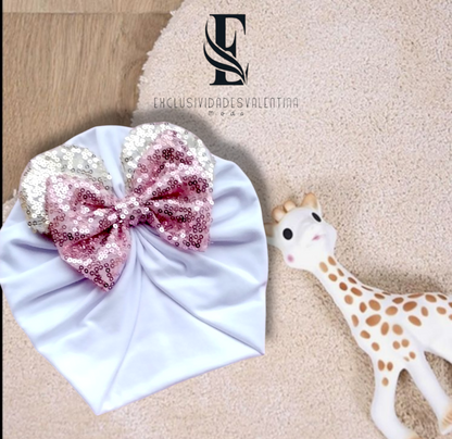 Gorrita estilo mini mouse