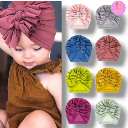 Gorrita turbante de 3 lacitos