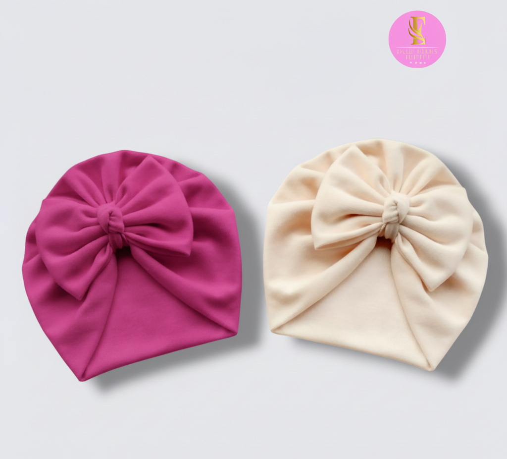 Gorrita turbante de lazo       cod. 0045