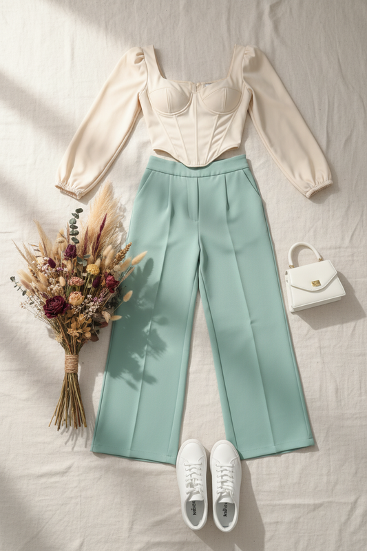 Hermosa blusa tipo corset cod.1138