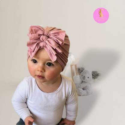 Gorrita turbante de 3 lacitos