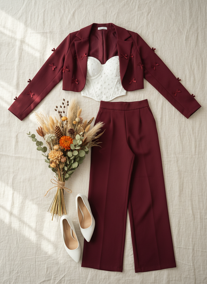 Conjunto bleizer más pantalón cod.1105