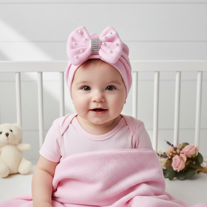 Gorrita turbante más mantita cod.089