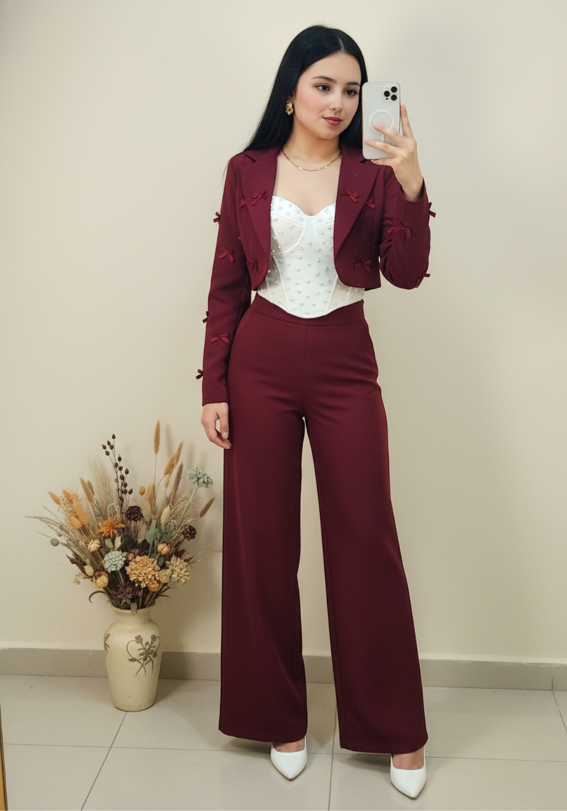 Conjunto bleizer más pantalón cod.1105