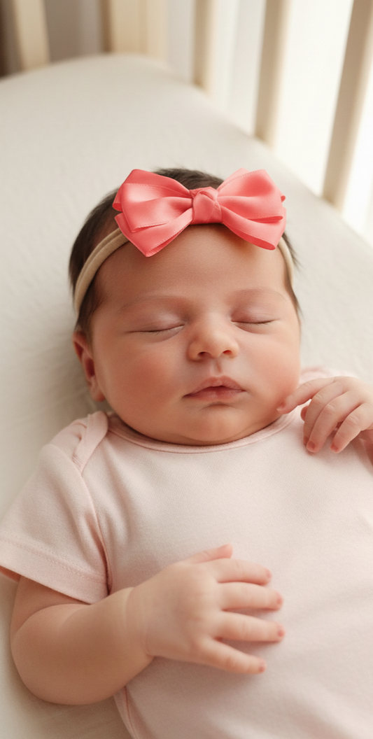 Set de 4 Banditas Elásticas para Niñas - Suaves y Cómodas | Cod.015