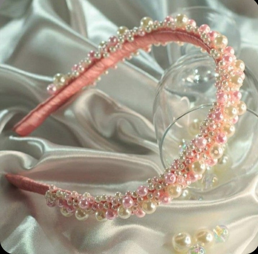 Diadema de perlas