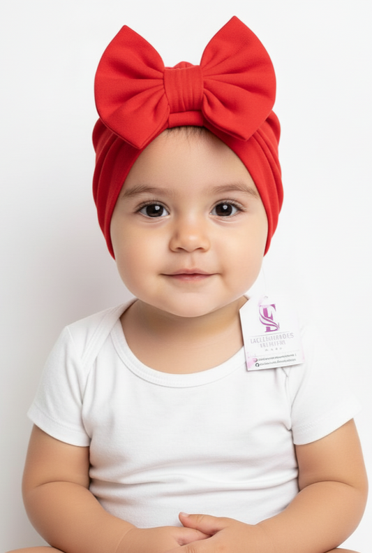 Gorrita turbante de lazo. Colección sofia