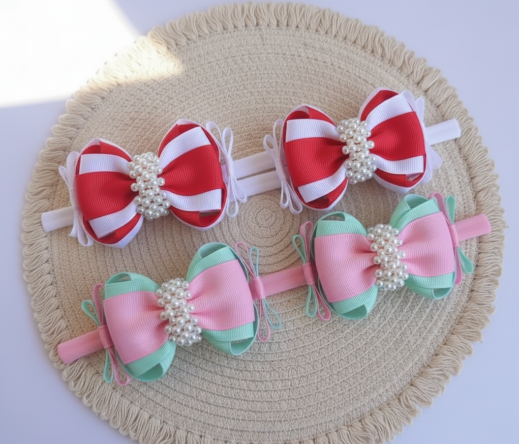 Cintillo valentina, decorado.