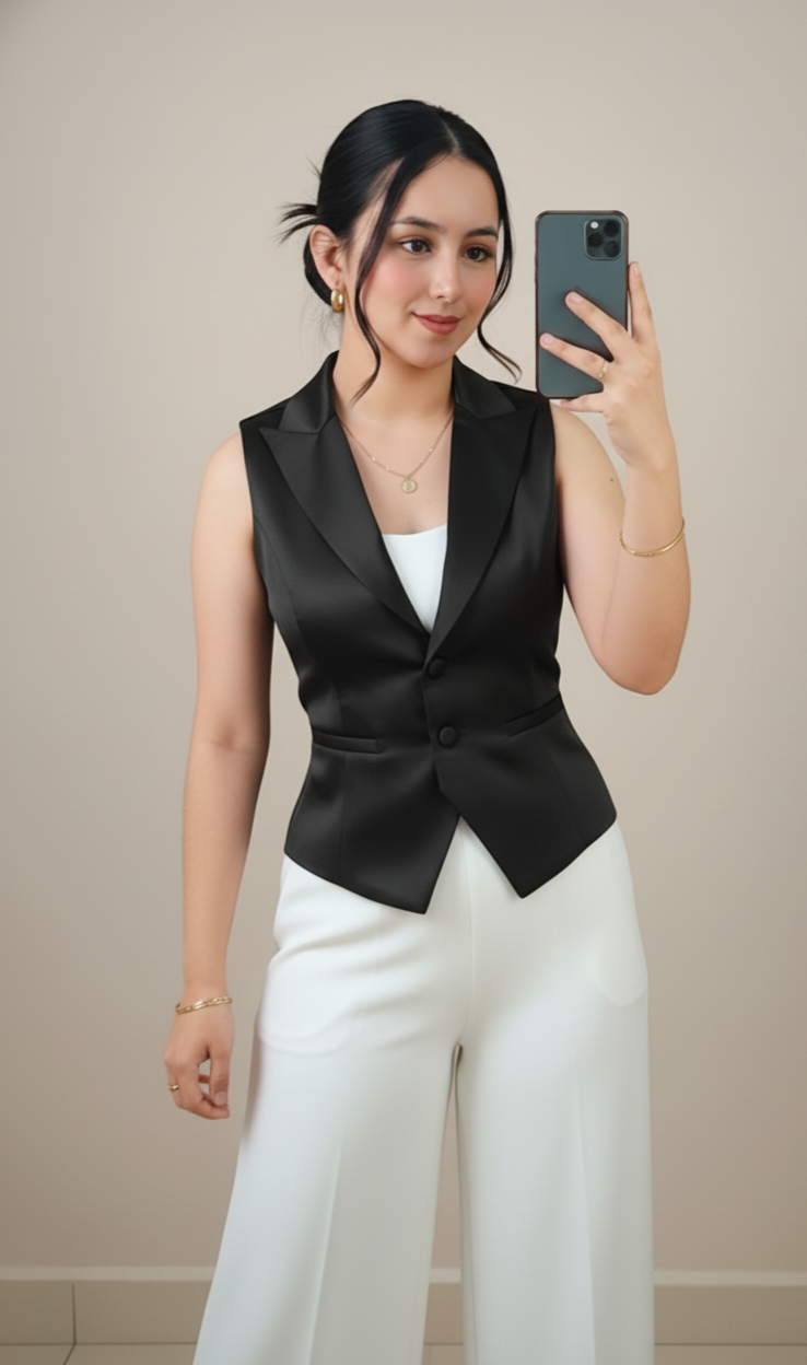 Chaleco formal elegante