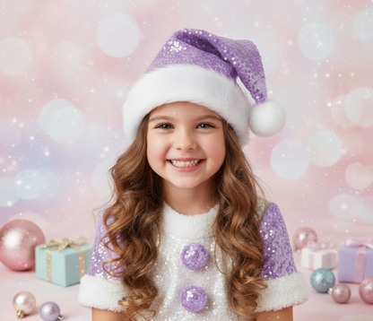 Gorrita de navidad en lentejuelas cod.303