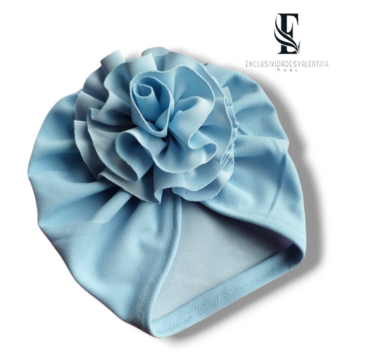 Gorrita de flor grande