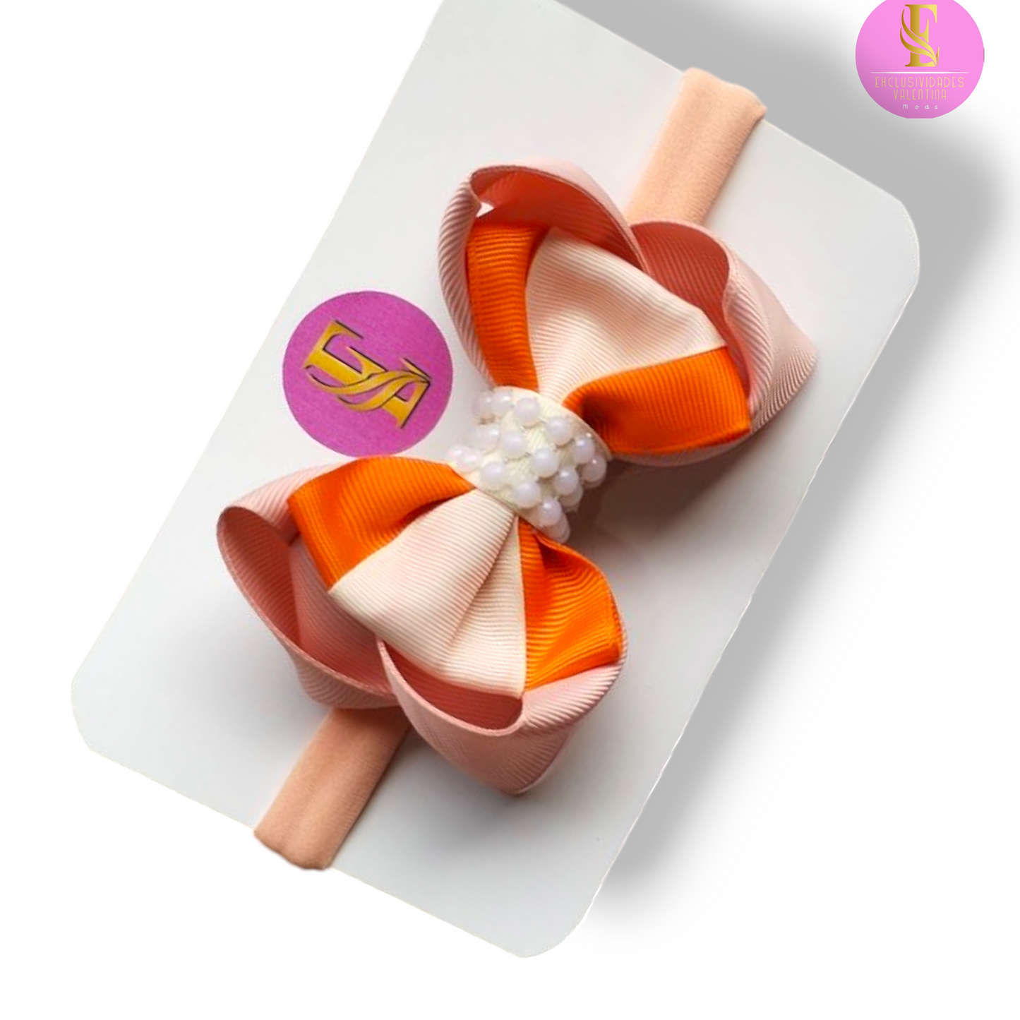 Cajita de accesorios con 3 cintillos Personalizados.