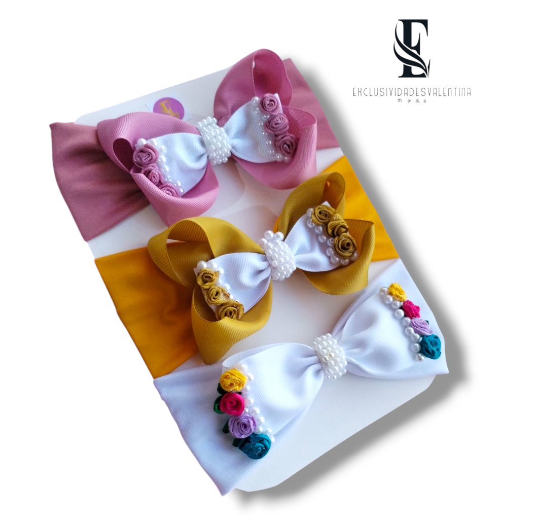 Cintillo valentina, decorado. Cod005