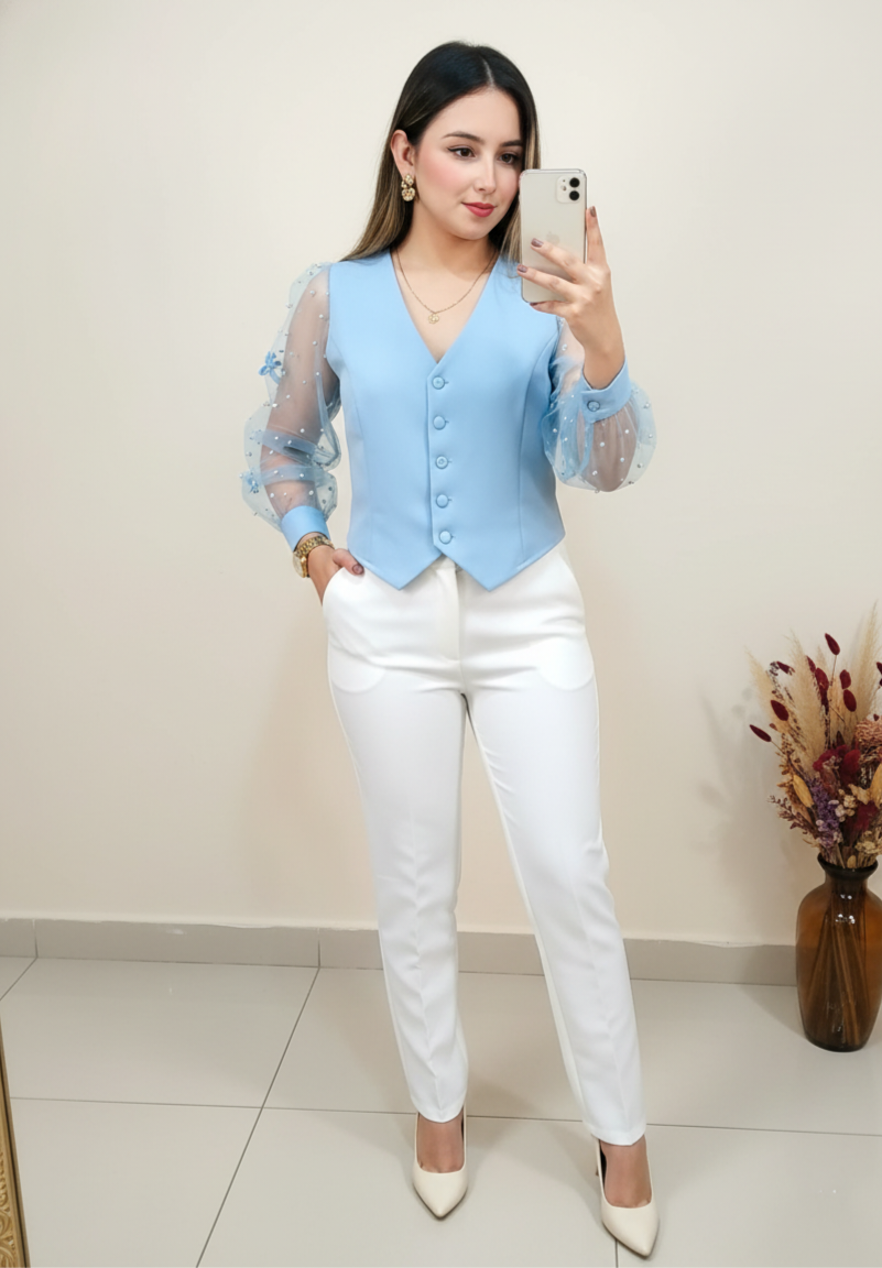 Blusa estilo chaleco cod.1123