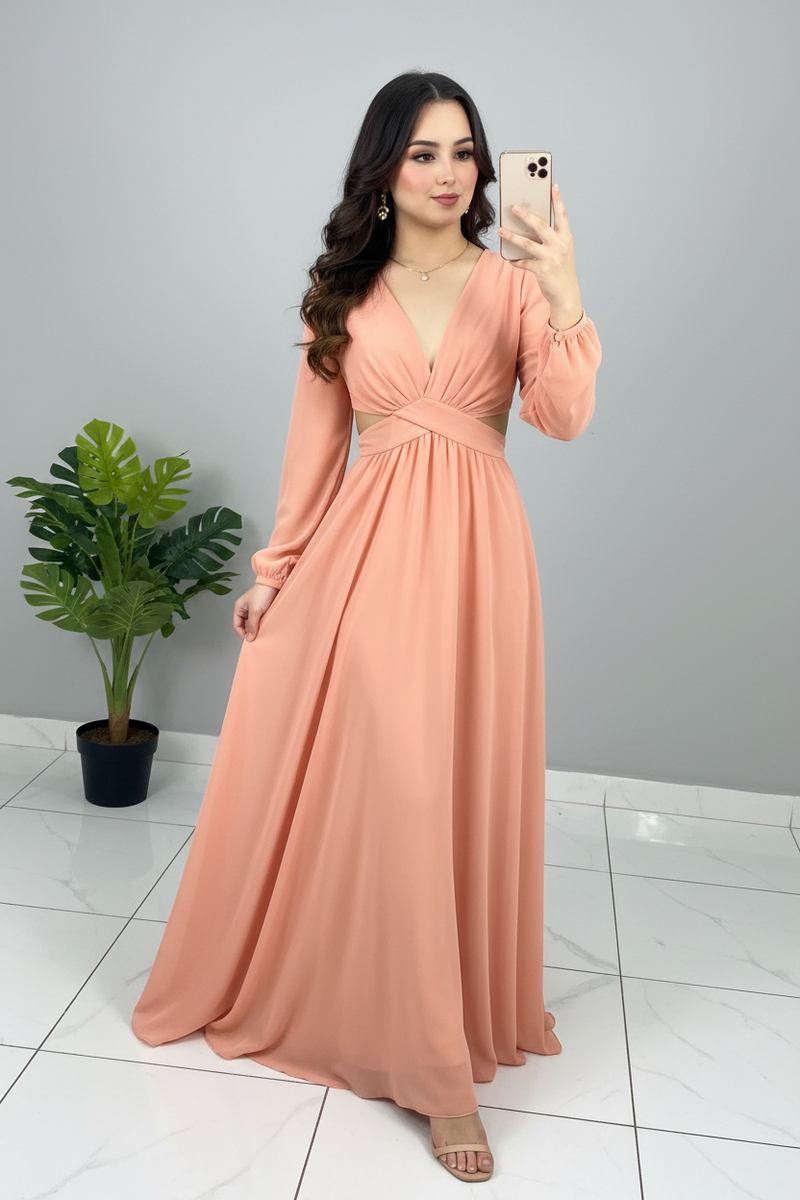 Vestido Durazno Seductor