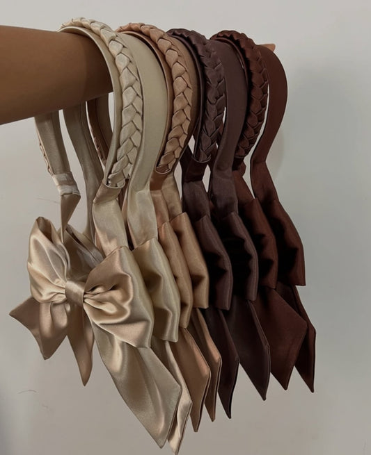 Diademas de lazo coquette