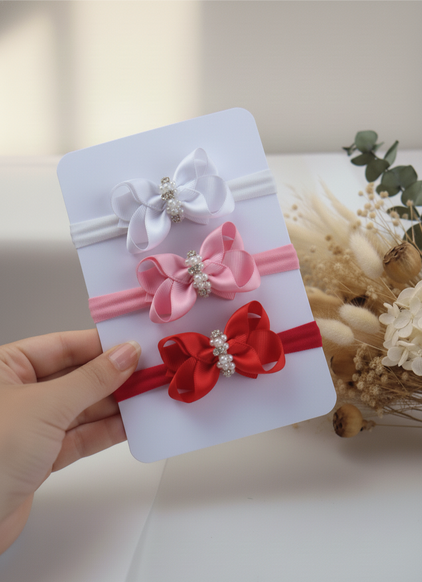 Set 3 banditas elásticas de lazo cod.17