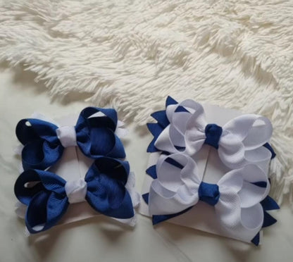 2 pares de lazos escolares