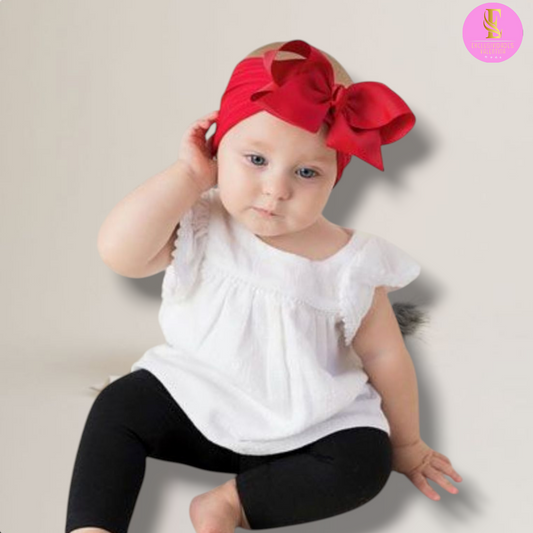 Cintillo ancho de lazo boutique