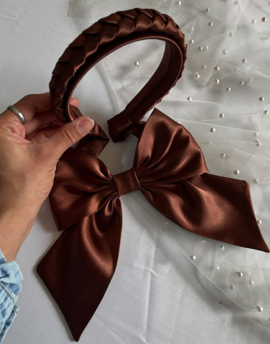 Diademas de lazo coquette