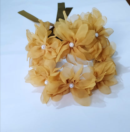 Diadema, tipo coronitas de flores