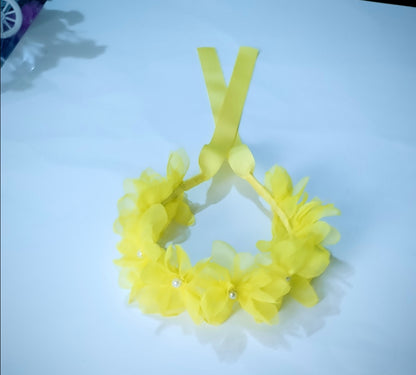 Diadema, tipo coronitas de flores