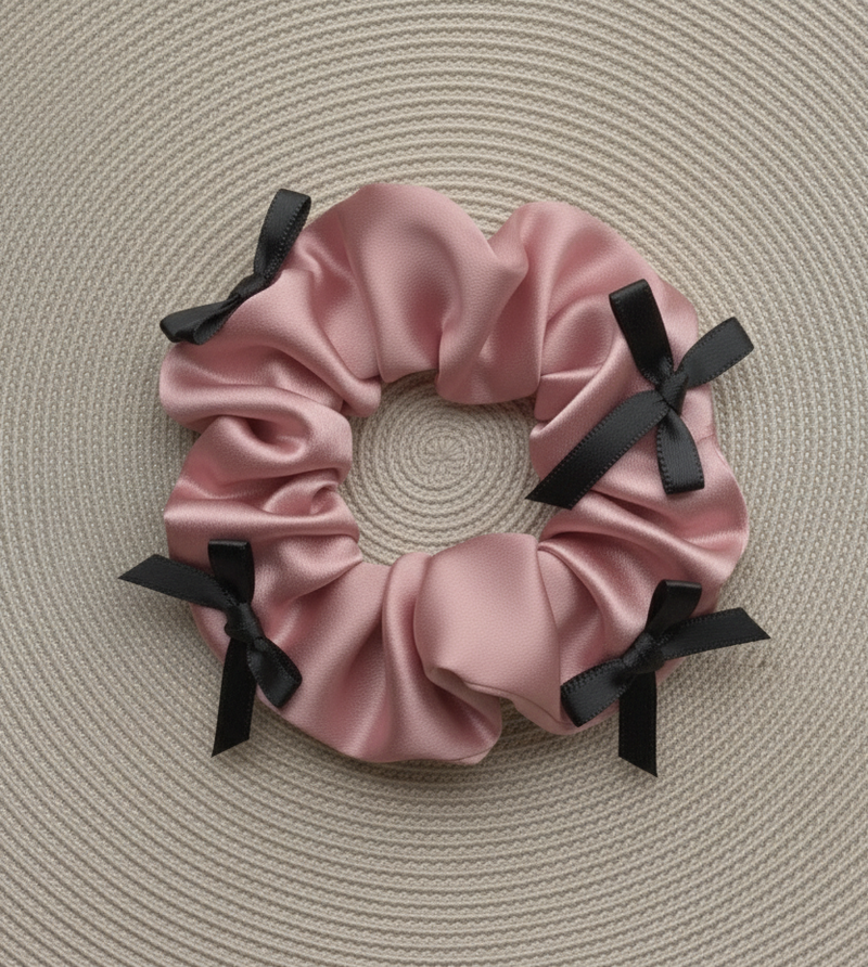Scrunchies estilo coquette