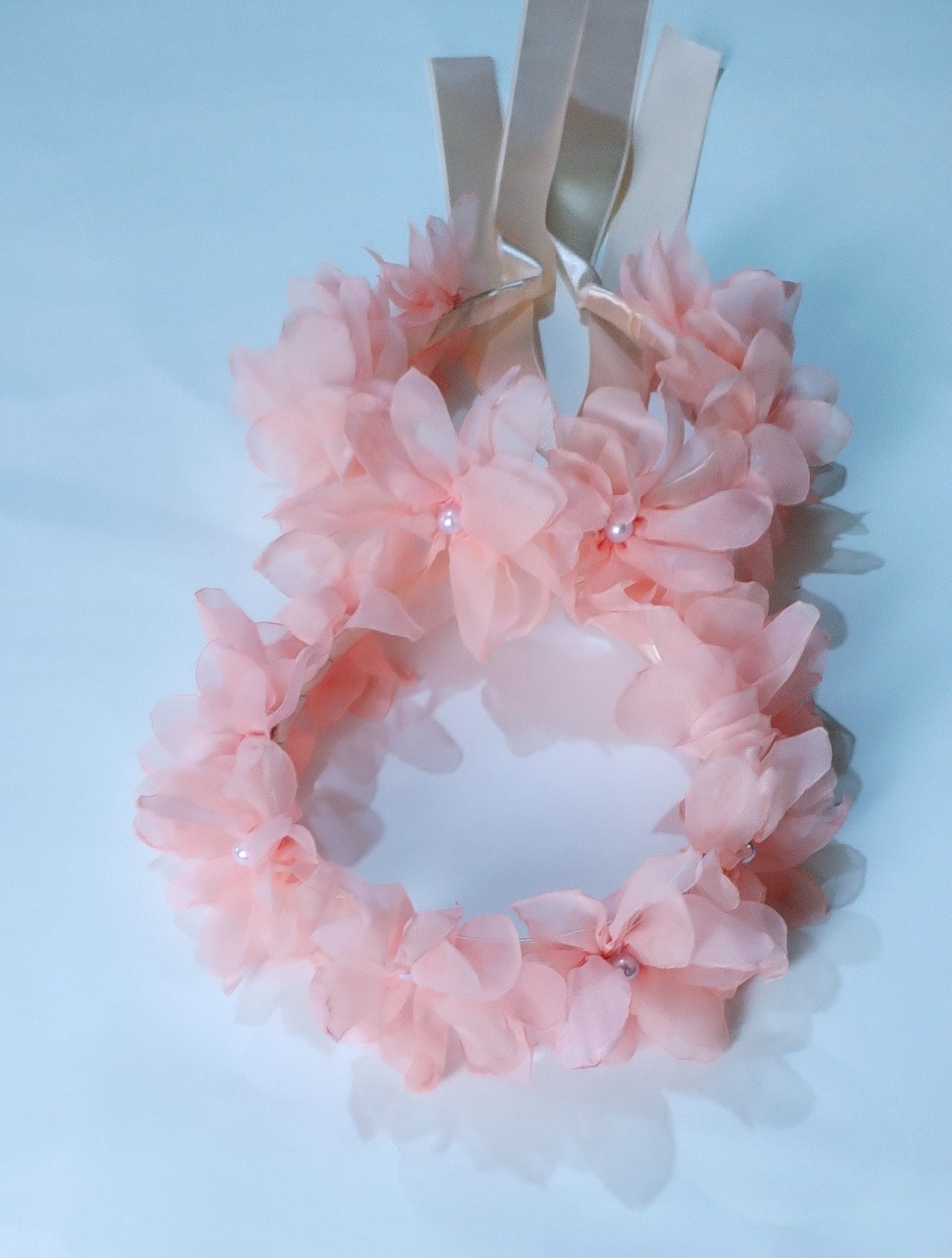 Diadema, tipo coronitas de flores