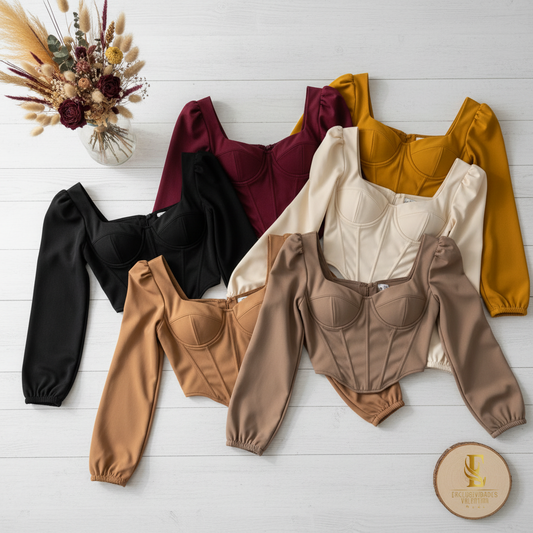 Blusa tipo corset cod.1150