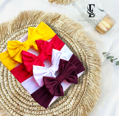 12 cintillos de doble lacito