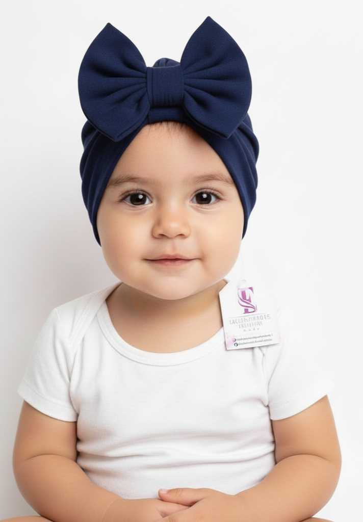 Gorrita turbante de lazo. Colección sofia