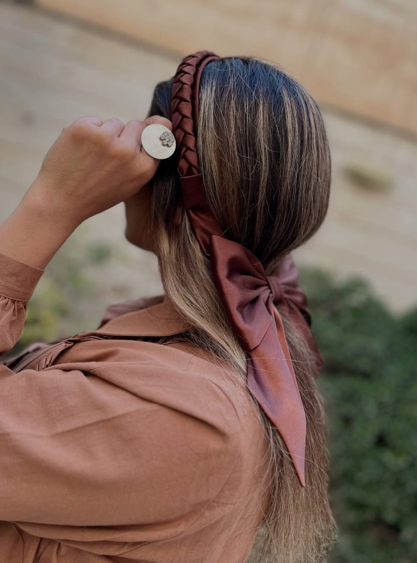 Diademas de lazo coquette