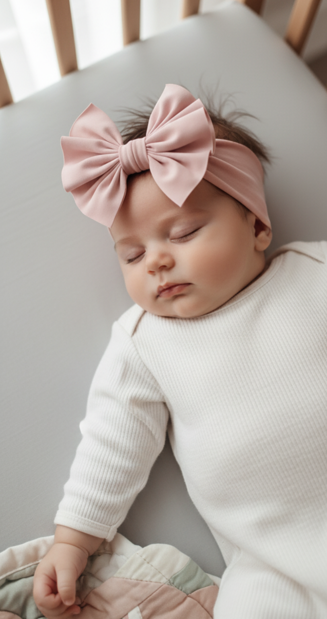 Set de 3 Cintillos Lazo Globo - Elegantes y Suaves para Niñas | Cod.0098