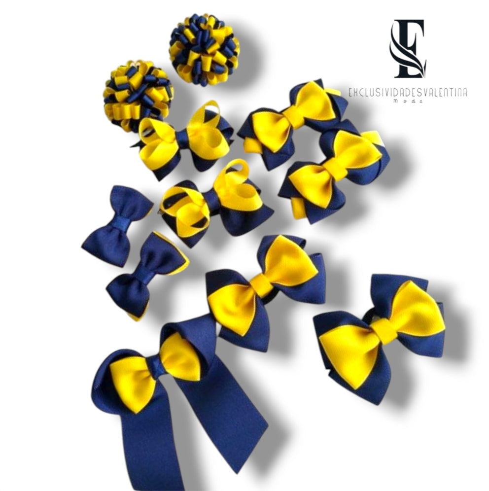 Set de lazos escolares