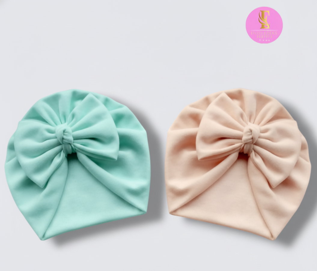 Gorrita turbante de lazo       cod. 0045